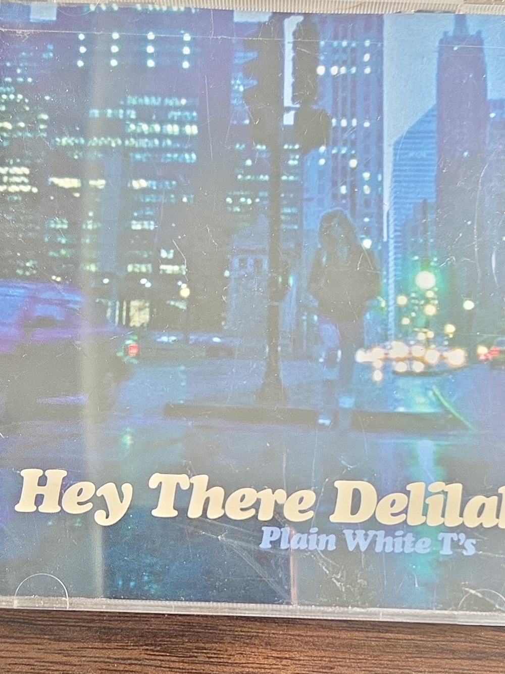 "Hey There Delilah" Wall Art - Blue Night City Print
